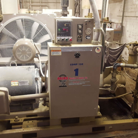 PVPP025 – 3 X ATLAS MODEL COMP 150 COMPRESSORS