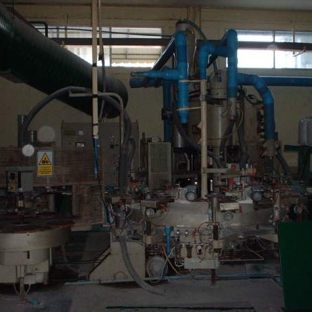 DORST Model PIT 500 isostatic dust press, 1983