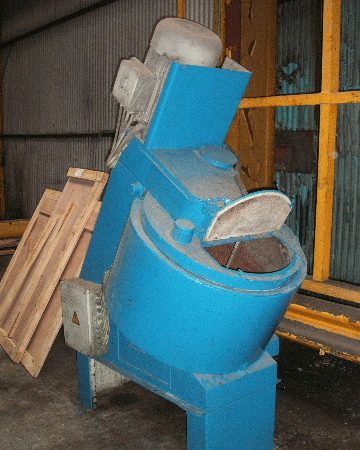 One EIRICH Model R08 mixer, 1984.