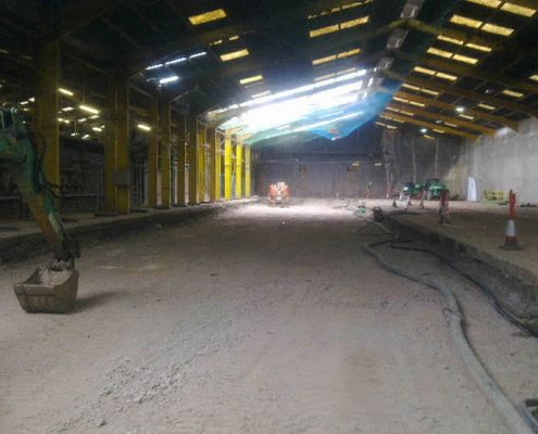 DEMOLITION - Complete demolition of 150 M brick tunnel kiln